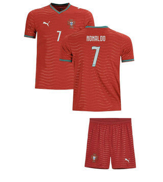 2026 Portugal Ronaldo Home Kids Kit