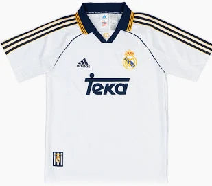 1999-00 Real Madrid Home Shirt