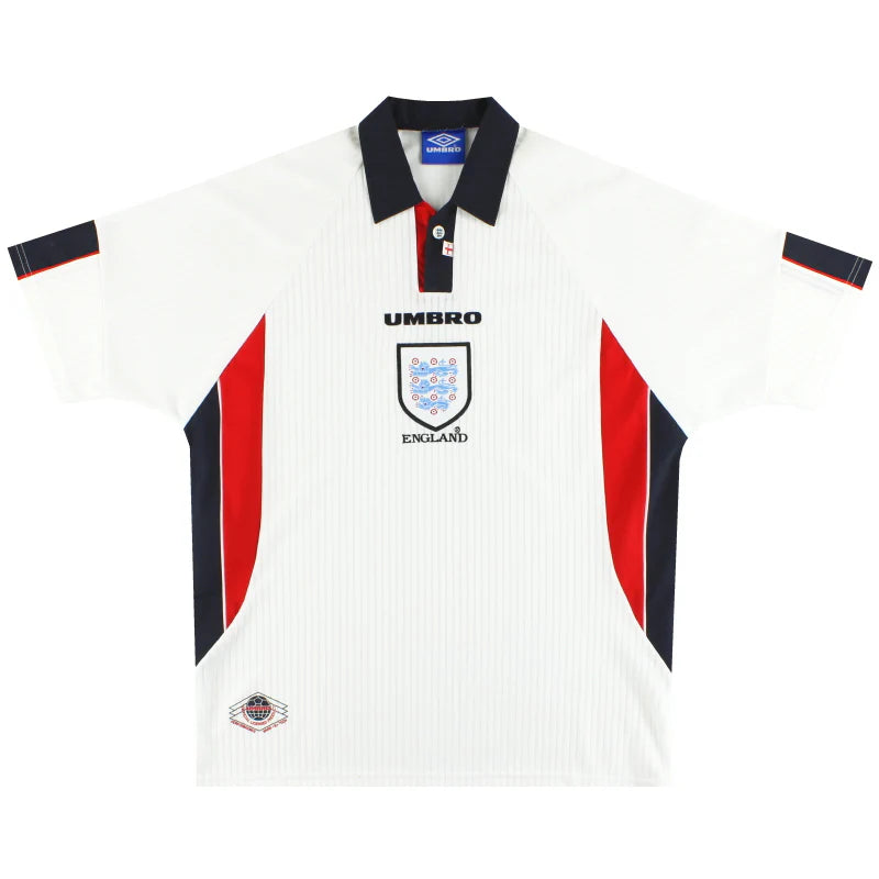 1997-99 England Umbro Home Shirt
