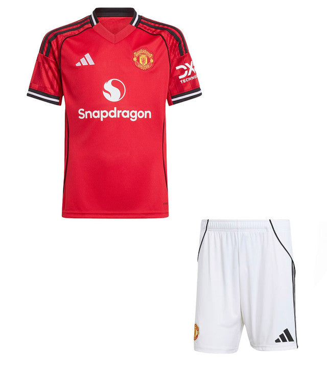 Manchester United 25/26 Kids home kit