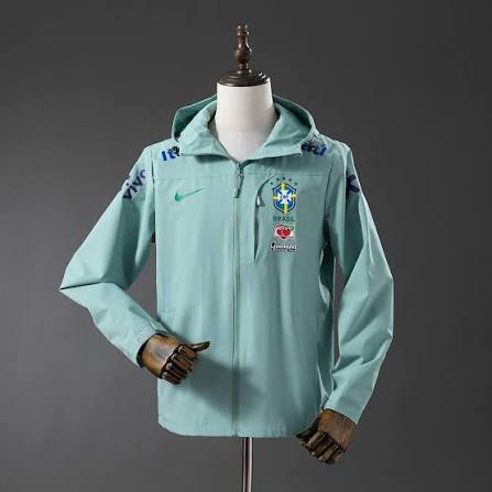 Turquoise Brazil Windbreakder