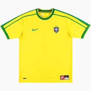 Retro 1998 Brazil Home kit